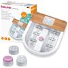 Beurer FB 65, Idromassaggiatore Plantare Welness con Riscaldamento dell'Acqua, Illuminazione Ambiente e Unità per Pedicure Rotante, postazione pedicure rotante integrata, fino al numero 51