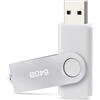 finewish Chiavetta USB 2.0 64GB, Pen Drive Memoria Stick Chiavetta USB 64GB Thumb Drive per PC, Laptop, ecc (Argento)