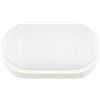 vetrine inrete Vetrineinrete® Applique a muro a led 18 watt plafoniera lampada da giardino tartaruga ip65 luce fredda calda naturale (Luce Fredda 6500k) P58