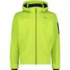 CMP MAN JACKET ZIP HOOD LIGHT SOFTSHELL Giacca Outdoor Uomo