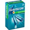 RECKITT BENCKISER H.(IT.) SPA Gaviscon 24 Bustine Menta Sospensione Orale 500 Mg + 267 Mg