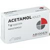 ABIOGEN PHARMA SPA Acetamol Adulti 1 Gr Paracetamolo 10 Supposte