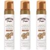 CorpoeCapelli Hawaiian Tropic Self Tanning Foam Dark - Mousse Autoabbronzante Per Pelli Scure, con Aloe e Vitamina E, 200ml, Formato da 3 pezzi