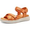 Tamaris Donna 1-28262-42, Sandali Bassi, Colore: Arancione, 37 EU
