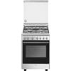 Smeg Concert CX61GMPZ Cucina con piano cottura a GAS Classe Energetica A - Stainless steel