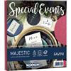 FAVINI 10 BUSTE SPECIAL EVENTS 120GR A57C118 170X170MM ROSSO 08 FAV