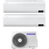 Samsung Climatizzatore Dual Split 9+12 Btu/h WiFi AJ050TXJ2KG Windfree Avant