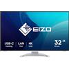 EIZO Monitor PC 31.5" 4K UHD IPS 5 ms 350 cd/m² HDMI DisplayPort Nero EV3240X-WT