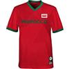 FIFA Morocco T-Shirt Unisex 2023 da Donna Football World Cup Adult Team Shirt, Confezione da 1