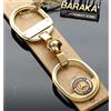 BARAKA' PORTACHIAVI MERCEDES BARAKA' IN ORO 750/1000, 18 KT