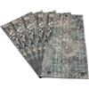 PLAYMATS Zone di gomma compatibili con Warhammer 40K - Quadrato distrutto - 5 pezzi