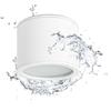 Gleonlux Faretto Soffitto GX53 Bianco, Faretto LED Interno IP44 Impermeabile, Faretti da soffitto 230V, Lampada da Soffitto Moderna Rotondo, Alluminio Ø82x67mm, Faretto da Soffitto con attacco GX53