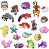 INNAL 20 Pezzi Calamite Frigorifero In Resina Animali Magneti Animali Calamite Frigo Calamite per Bambini per Cucina Frigoriferi Lavagne e Bianche