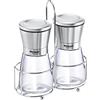 Westmark Menage 63362260 - Macinaspezie con supporto per il trasporto, in acciaio inox, vetro/ceramica, in acciaio inox, trasparente/argento/nero