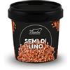 Bembo Qualità d'Autore Semi Bembo: Semi di Lino 80g - Ricca Fonte di Fibre e Omega 3 - Confezione Salvafreschezza, Riutilizzabile e Riciclabile