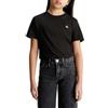 Calvin Klein Jeans Mono Mini Badge Reg T-Shirt IU0IU00543 Magliette a Maniche Corte, Nero (CK Black), 10 Anni Unisex-Bambini e Ragazzi