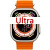 DEJJYYYZ 2024 Originale HK8 Pro Max Ultra GEN 2 Smart Watch Uomo 49mm AMOLED 2.15 High Refresh NFC ChatGPT Smartwatch PK Hello Watch 3PLUS (arancione)