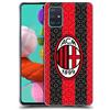 Head Case Designs Licenza Ufficiale AC Milan in Casa 2020/21 Kit Crest Custodia Cover in Morbido Gel Compatibile con Samsung Galaxy A51 (2019)