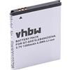 vhbw batteria compatibile con Samsung Wave GT-S5250, GT-S5750, GT-S5750E, GT-S7230, 723 GT-S7230E smartphone cellulare (1300mAh, 3,7V, Li-Ion)