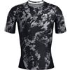 Under Armour T-shirt da uomo Under Armour HeatGear IsoChill Printed Short Sleeve - Nero