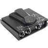 Tie Studio TIE A/B Selettore TPS-2 Interruttore a Pedale per effetti e amplificatori per chitarra (1-click, silenzioso, 103 x 89 x 43 mm, 241 g), nero