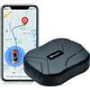 Zeerkeer Localizzazione GPS per Auto, Monitoraggio in Tempo Reale GPS Anti-perso/Antifurto, GPS Tracker con Potente Magnete Dispositivo App Gratuita per Auto/Moto/Nave 90 Giorni in Standby