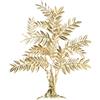 DRW Applique da parete di un albero di metallo in oro 6,5x74x90 cm