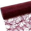 Deko AS GmbH Sizoweb® Runner Bordeaux da tavola, 20 cm, Rotolo 25 Metri, 64 011-R