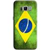 Mixroom - Cover Custodia Case in TPU Silicone Morbida per Samsung Galaxy S8 M694 Brasiliana Brasile
