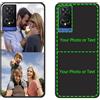 CAXKJE Black Personalizzata Custodia per TCL 505,con la Tua Foto,Immagine o Scritta Cover,Silicone Case Antiurto Bumper,per 505 Cover Personalizzata -2P