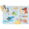 Goki - Puzzle Suoni Strumenti Pavimento, Multicolore (57368)