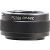 FOTGA Anello adattatore per obiettivo Contax/Yashica C/Y CY su fotocamera mirrorless Z-Mount, compatibile con fotocamera mirrorless Nikon Z50 Z30 Z9 Z8 Z7II Z6II Z7 Z6 Z5 Zf Zfc Full Frame Mirrorless