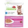 Natural Trainer Kitten and Young bocconcini in salsa con tonno - 6 bustine da 85gr.