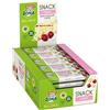 Enervit, Enerzona Protein Snack 40-30-30 Gusto Cherry, 30 Barrette Proteiche da 33gr Dieta a Zona con Proteine del Latte e Fibre, Senza Olio di Palma