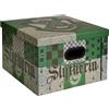 PYRAMID Harry Potter Box Scatola Portaoggetti Pieghevole Serpeverde 24x37x37 cm Pyramid
