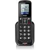Brondi Amico Home 4,5 cm (1.77'') 90 g Nero Telefono di livello base