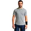 Bikkoa Lab Short Sleeve Polo Grigio S Uomo