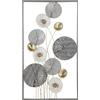 Pannello decorativo rettangolare in ferro 50x90,5x6 cm Grid