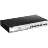 D-Link DGS-1210-10MP switch di rete Gestito L2/L3 Gigabit Ethernet (10/100/1000) Supporto Power over Ethernet (PoE) Nero
