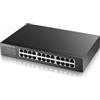 ZYXEL 24 Port GbE L2 Smart Switch desktop fanl (GS1900-24E-EU0103F)
