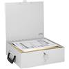 Wedo 1021637 Cassetta Raccoglitori Documenti A4, 36.5 x 33.0x11.0 cm, Grigio