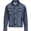 ONLY Konsara Med Blue Dnm Jacket, Giacca di jeans Bambine e ragazze, media blu denim, 128