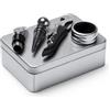 Set accessori vino regalo personalizzato Malbec personalizzate o neutre
