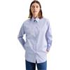 Seidensticker Regular Fit Langarm Bluse Camicia da Donna, Blu, 50