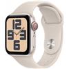 Apple Watch SE GPS + Cellular - Smartwatch con Cassa 40mm in Alluminio Galassia con Cinturino Sport Galassia - S/M - MRFX3QL/A