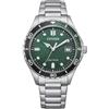 Citizen Orologio analogico unisex al quarzo con cinturino in AW1828-80X, sportivo, Sportivo