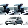 G3 BARRE PORTATUTTO ALLUMINIO PER VOLKSWAGEN GOLF VI 5P ANNO 2011 4 SERRATURE