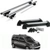 Mercedes-Benz BARRE PORTATUTTO ALLUMINIO RENAULT KANGOO ANNO 2011 CON RAIL+PORTASCI 4 PAIA
