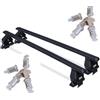 MENABO BARRE PORTATUTTO VOLKSWAGEN TOURAN ANNO 2010 NO RAILS CON 4 SERRATURE