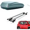 Mercedes-Benz BOX AUTO PORTAPACCHI G3 KRONO 320+BARRE ALLUMINIO JEEP RENEGADE 2019 CON RAILS